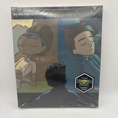 Double Fine Adventure Documentary Series 4 DVD Broken Age  Game Included, Sealed - Image 1 of 4