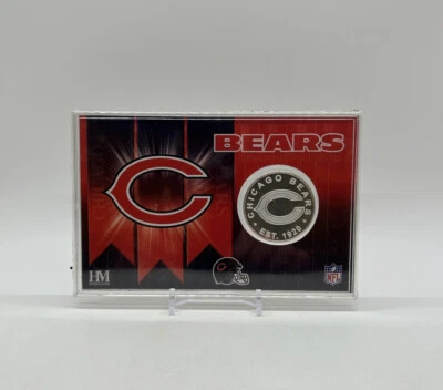 Chicago Bears NFL Football Limited Edition Silver Overlay Medallion /10,000 - Image 1 of 4