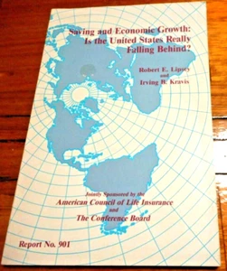 Saving & Economic Growth Is the USA Really Falling Behind R Lipsey, I Kravi P/B - Imagen 1 de 3