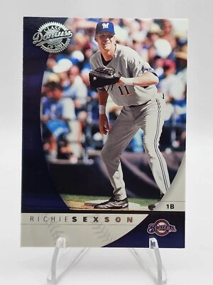 2001 Donruss “Class of 2001”  Richie Sexson # 83 (Rare Sample/Promo) Brewers - Image 1 of 3