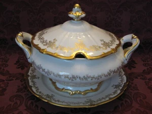 Weimar Katharina China #14051 Tureen con tapa y placa base - ¡Excelente! - Imagen 1 de 7