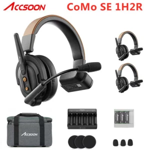 Accsoon CoMo SE 1H2R 400m Full-Duplex Wireless Intercom Headset System 3-Person - Picture 1 of 9