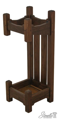 F59887EC: Vintage Mission Arts & Crafts Style Umbrella Stand Cover
