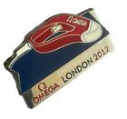 Genuine OMEGA Official Timekeeper - Silver Pin Badge - LONDON 2012