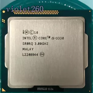 3rd Gen Intel Core I5 3330 LGA 1155 CPU Desktop Processor Quad-Core 3.0GHz 77W - Picture 1 of 1