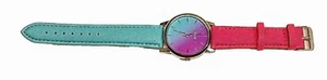 NUEVO RELOJ OK TIME - ROSA/TURQUESA - ¡BONITO! - Imagen 1 de 4