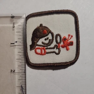 SCHMETTERLINGSSEGMENT Bügelbild Patch klein Pfadfinder Camping - Bild 1 von 2