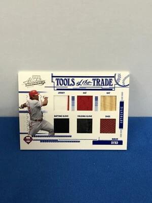 2005 Playoff Absolute Memorabilia Blue Six Materials Marlon Byrd 45/150 #TT-152 - Imagem 1 de 4