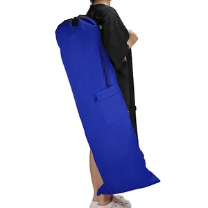 47" Foldable Camp Chair Replacement Bag 900D Oxford Large Mouth Carry Bag Blue - Picture 1 of 8