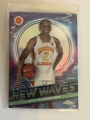 2023 Topps Chrome McDonald's All American New Waves #NW15 Jadyn Donovan - Image 1 of 2