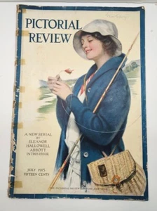 Bildrezension, Ephemera, antik, Vintage, Magazin Juli 1915 - Bild 1 von 5