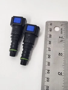 2 Pack Fuel Line Quick Connector For Ford 5/16” Barb to 5/16” Bundy Female - Picture 1 of 3