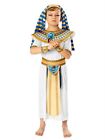 Pharaoh Boy White Egyptian Kids Suit - Large for Carnival