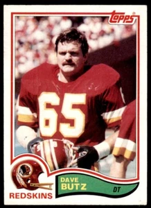 1982 Topps} Dave Butz Washington Redskins #511 - Picture 1 of 2