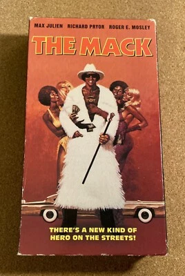 The Mack VHS Tape 1995 Max Julien Richard Pryor Vintage Retro Michael Campus Foto 1 de 4