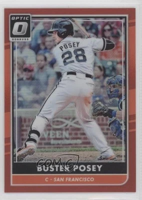 2016 Panini Donruss Optic Red /99 Buster Posey #155 - Image 1 of 2