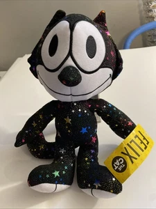 NWT Felix The Cat Shiny Star Rainbow Pride Stuffed Animals Plush Toy Factory 12” - Picture 1 of 10