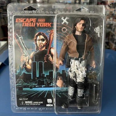 Figura Coleccionable NECA Reel Toys Escape From New York Snake Plissken Nueva Foto 1 de 2