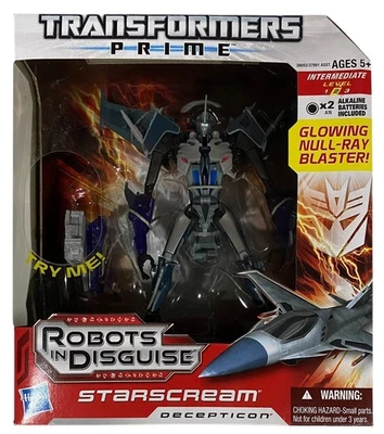 Transformers Starscream Prime RiD Voyager Class Action Figure NEW 2011 Nice! - Image 1 of 4
