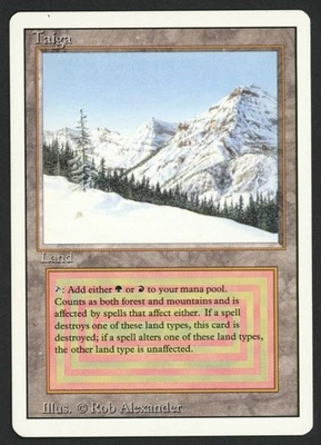 ***Taiga (Ring Dings)*** MTG Revised Magic Kid Icarus - Image 1 of 4