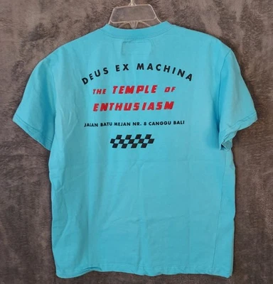Deus Ex Machina  T Shirt Men's Medium Fits Small Temple Enthusiasm Canggu Bali - Image 1 of 4