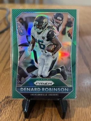 2015 Panini Prizm #178 Denard Robinson Green Prizm Jacksonville Jaguars - Image 1 of 2
