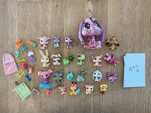Lot 21 Figurines Petshops Et Accessoires Dont Jumbo Lot No2 - Photo 1/6