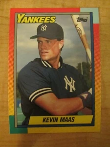 1990 Topps Traded Kevin Maas #63T New York Yankees - Picture 1 of 2