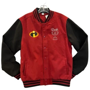 Disney Pixar The Incredibles Dash Parr Varsity Jacket Size M- BoxLunch Exclusive - Picture 1 of 8