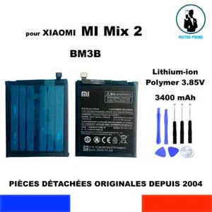 BATTERIE ORIGINALE OEM BM3B XIAOMI Mi MIX 2 & Mi MIX 2S 3400mAh GENUINE BATTERY - Photo 1 sur 9