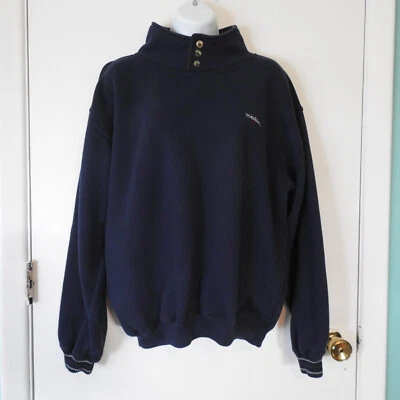 Sudadera Gear For Sports Mackinac cuello alto abotonado azul talla pequeña adulto Foto 1 de 4