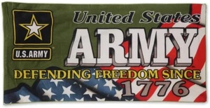United States Army Defending Freedom Towel (30 " x 60 ) - Picture 1 of 1
