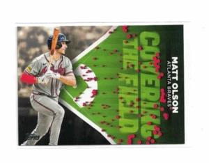 Matt Olson 2024 Topps Series 2 Covering the Field #CTF-23 Atlanta Braves - Foto 1 di 3