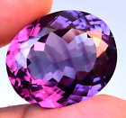 43.40 Ct Natural Alexandrite Color Change Grey Purple CERTIFIED Oval Gemston
