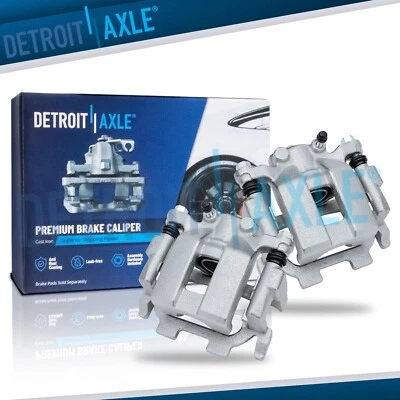 Rear Disc Brake Calipers w/ Bracket for Nissan Murano Infiniti G37 JX35 Q50 QX60 - Image 1 of 4