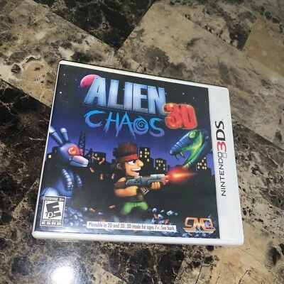 Nintendo 3DS Alien Chaos 3D DS CIB Authentic Tested - Image 1 of 4