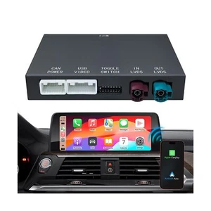 Geloo Wireless CarPlay Android Auto Retrofit Kit Decoder Box for BMW NBT Syst... - Picture 1 of 7