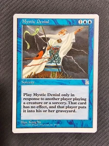 Mystic Denial MTG Portal Three Kingdoms P3K Magic the Gathering - Bild 1 von 4