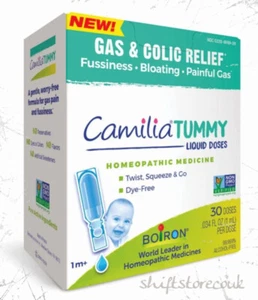 Boiron, Camilia Tummy, Flüssigdosen, 1 Monat+, 30 Dosen je 1ml | Original - Bild 1 von 1