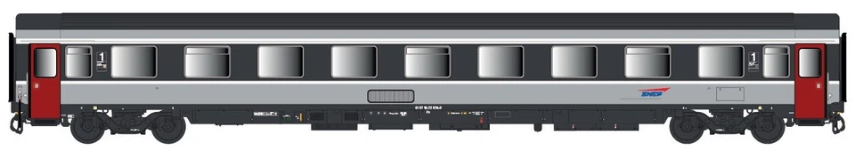 LS Models 40385 - Voiture VSE A9u, Corail+, SNCF logo casquette - HO (1:87) - Photo 1/1