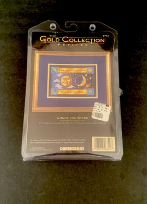 Dimensions Gold Collection Count The Stars Counted Sun Cross Stitch 6742 New - Image 1 of 4
