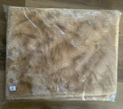 Funda de almohada Pottery Barn Camel PIEL SINTÉTICA gran tamaño lumbar farsa 20x50 Foto 1 de 3