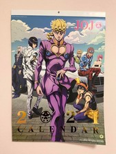 ENSKY Jojo's Bizarre Adventure Golden Wind Calendar 2021 A2 size