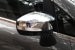 Chrome Rearview Mirror Wing Mirror Cover For Ford EcoSport 2013 2014 2015 2016 - Picture 1 of 8