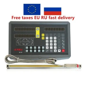 EU Stock IRKARU digital readout IK-2V with FTN5 2 pcs 5u linear scales - Picture 1 of 6