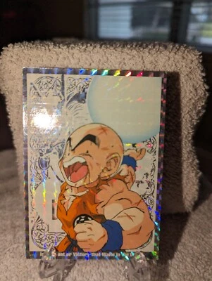 1998 Dragon Ball Z Krillin #G3 Prism FUNimation JJP/Amada LP  - Image 1 of 4