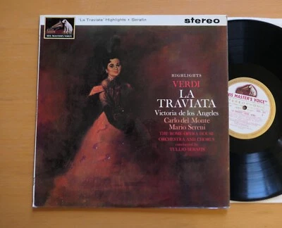 ASD 543 ED1 Verdi La Traviata Victoria De Los Angeles HMV W/G 1st NEAR MINT - Image 1 of 4