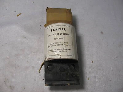 FUSIBLE LIMITADOR WESTINGHOUSE 587C908H19 1600 AMP KAF DBL 50 Foto 1 de 3