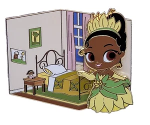 Disney Pin 2023 WDW LE Darlings Set Princess & The Frog Tiana #1595085 New Ship - Picture 1 of 11