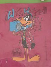 Daffy Duck Well Wacked Vintage Frankel & Roth Bags of Character Bag New Pink